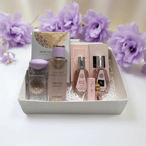 Box Mysterious Tahara – Coffret Musc et Rose Élégant