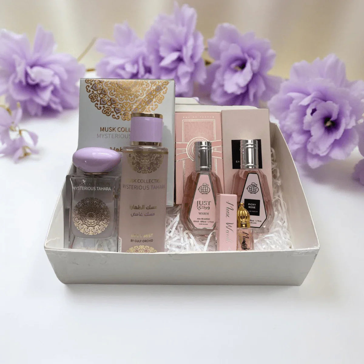 Box Mysterious Tahara – Coffret Musc et Rose Élégant
